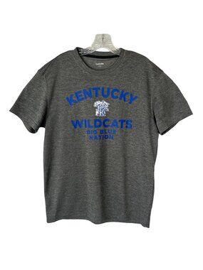 Captivating Kentucky Wildcats Tshirt Large Gray Blue Fanwear